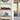 Modern living room shelf with red Formula 1 model car and Lego basketball dunk display in clear cases