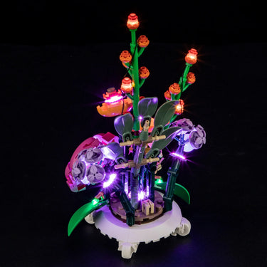 Light Kit for LEGO® The Botanical Collection Mixed Flowerpot 40762 - ICUANUTY