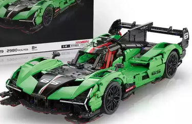 MOCs: BLOCK SC65 Super Racing Car 1:8 (2980 pcs) - ICUANUTY