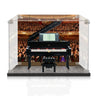 Display case compatible with LEGO® Ideas Grand Piano 21323 - ICUANUTY