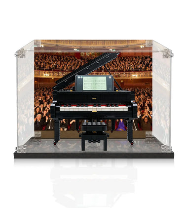 Display case compatible with LEGO® Ideas Grand Piano 21323 - ICUANUTY