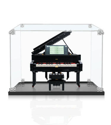 Display case compatible with LEGO® Ideas Grand Piano 21323 - ICUANUTY