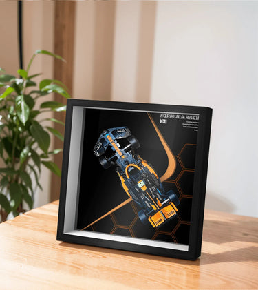 Display picture frame for LEGO Speed Champion - ICUANUTY