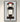 Top view of white LEGO Porsche car model displayed in black frame with Porsche logo
