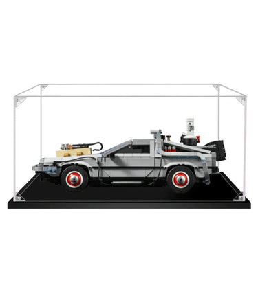 Display Case for LEGO Back to The Future Time Machine 10300 - ICUANUTY