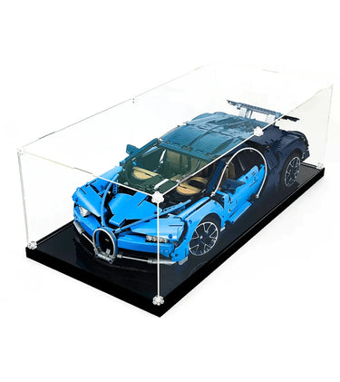 ICUANUTY Display Case for LEGO Technic Bugatti Chiron /Lamborghini /Ferrari /Porsche/Ford /Le Mans - ICUANUTY