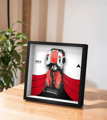 Display Car Frame for Lego Speed Champions Porsche 963 76916 - ICUANUTY