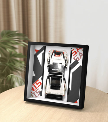 Display Car Frame for Lego Speed Champions Nissan GT-R NISMO 76896 - ICUANUTY