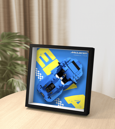 Display Car Frame for Lego Speed Champions McLaren Elva 76902 - ICUANUTY
