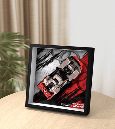 Display Car Frame for Lego Speed Champions 2024 Audi S1 e-tron quattro 76921 - ICUANUTY