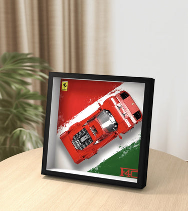 Display Car Frame for Lego Speed Champions 2024 Ferrari F40 76934 - ICUANUTY
