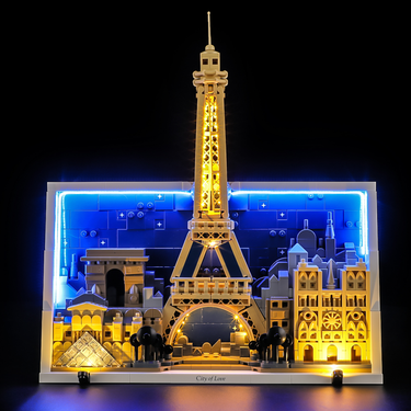 Premium Light Kit for LEGO® Architecture Paris – City of Love 21064 - ICUANUTY