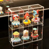 Display Case Cabinet for Minifigure Doll Toy - ICUANUTY