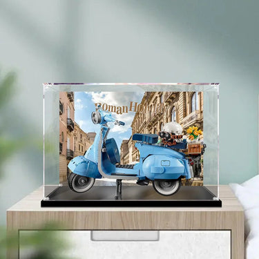 Display Case for Lego Creator Vespa 125 10298 - ICUANUTY