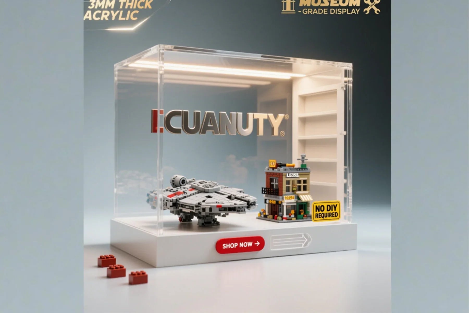 Step-by-Step Guide to Building a LEGO Display Case – ICUANUTY