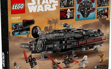 Wall Display Frame for LEGO Star Wars The Dark Falcon 75389 | Ultimate Showcase Solution
