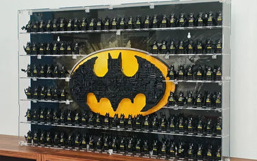 LEGO Batman minifigure display case for large collection