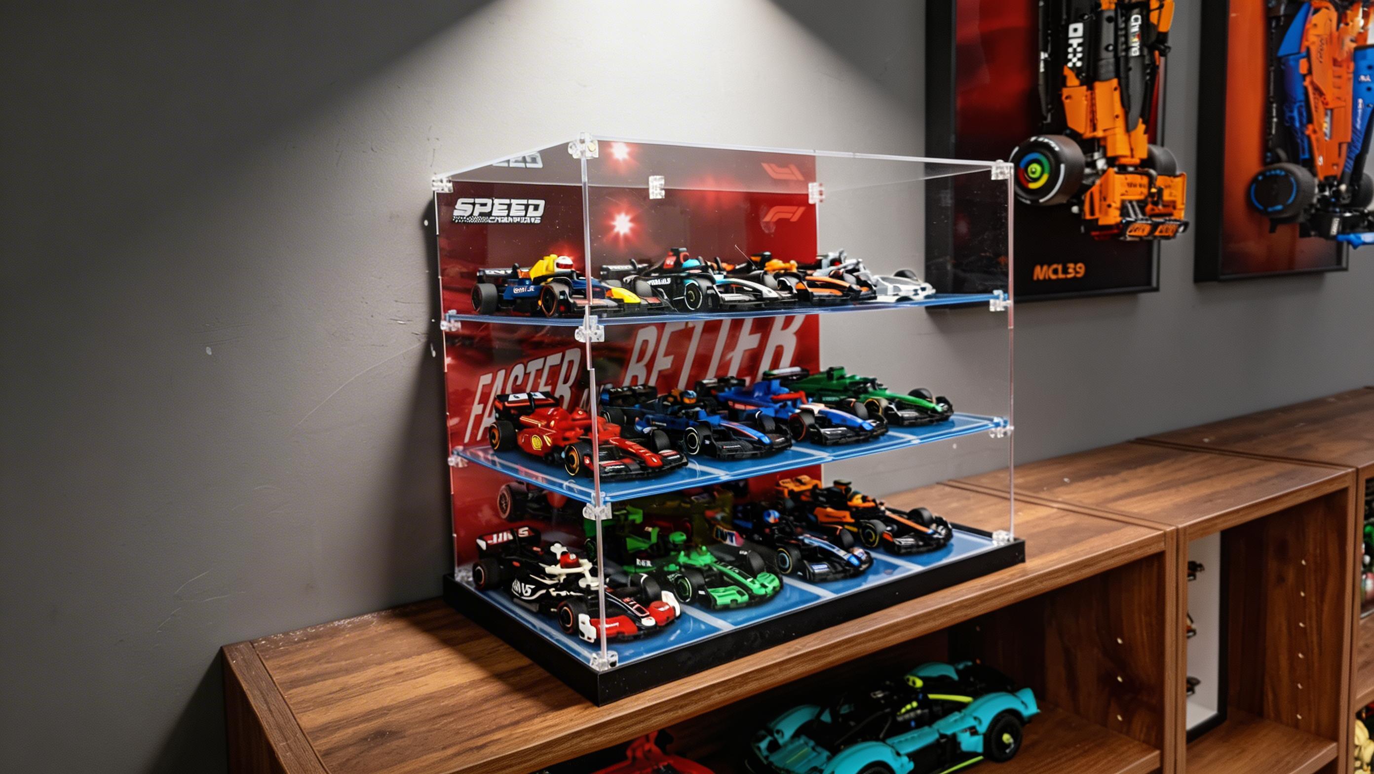 The Ultimate LEGO Speed Champions Display Case: House 12 Cars in a 3-T ...