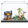 Display case for LEGO® Friends Beekeepers' House and Flower Garden 42669 - ICUANUTY