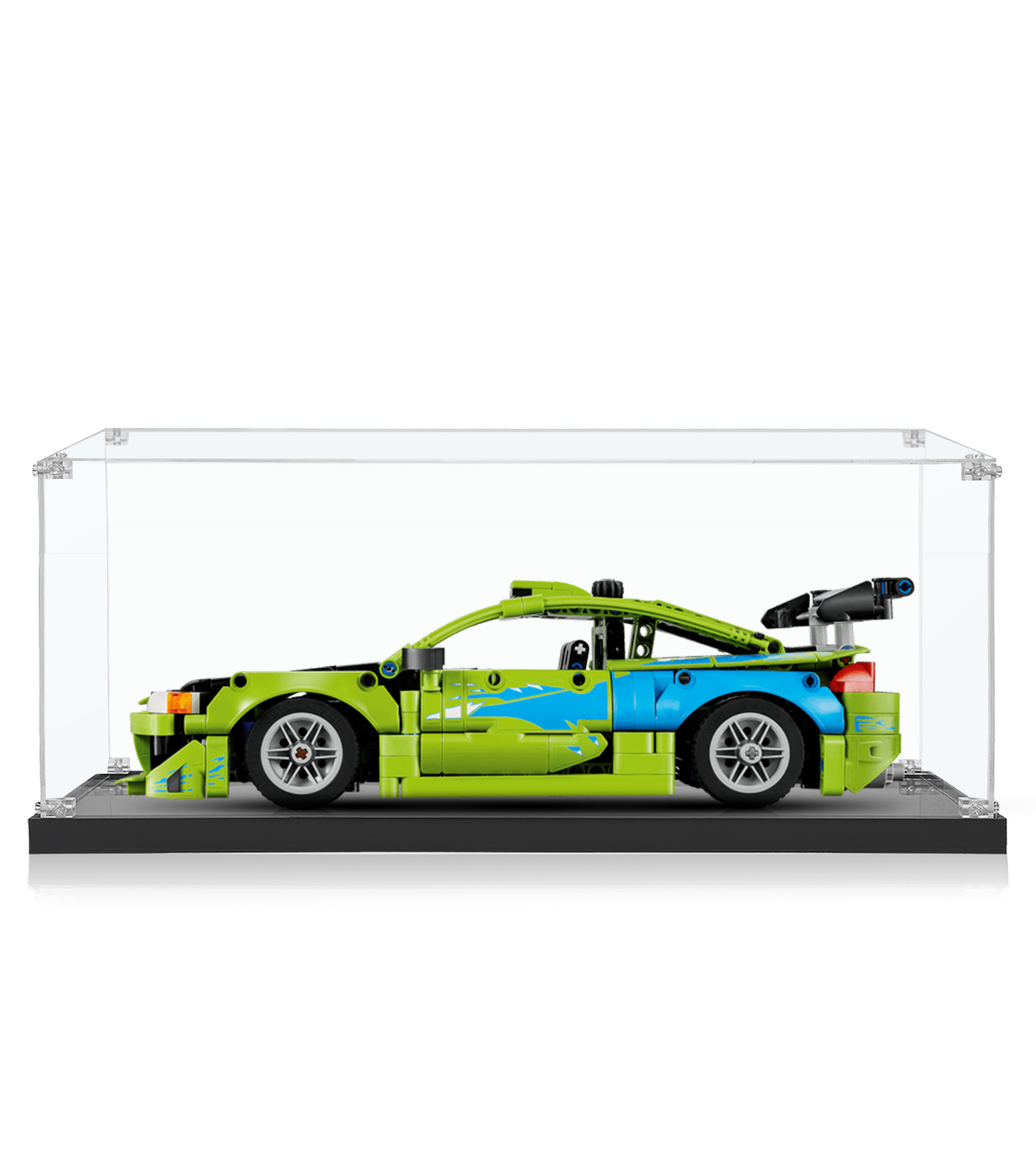 Display Case for LEGO® Technic™ Fast Furious Mitsubishi Eclipse (42229)