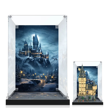 Display case for LEGO® Harry Potter™ Hogwarts™ Castle: The Main Tower 76454 - ICUANUTY