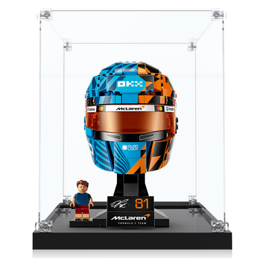 Display Case for LEGO® Editions McLaren Mastercard F1® Team Oscar Piastri Helmet 43017