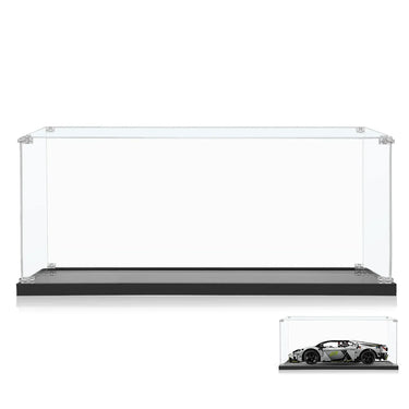 Display Case for LEGO® Technic™ Lamborghini Revuelto Super Sports Car (1:12 scale) 42214 - ICUANUTY