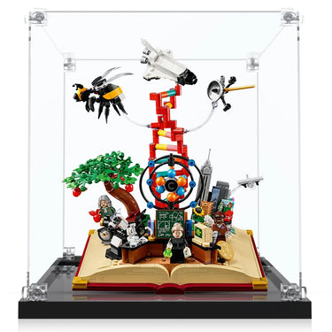 Display case for LEGO® Ideas The Evolution of STEM 21355 - ICUANUTY