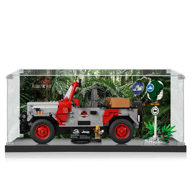 Display Case for LEGO® Jurassic Park Jeep® Wrangler (77984)