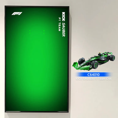 Wall Display Frame for CADA KlCK Sauber F1 Team C44 2024 C64010W - ICUANUTY