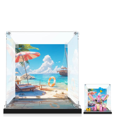 Display case for LEGO® Disney™ Angel 43257 - ICUANUTY