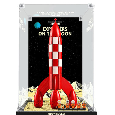 Display Case for LEGO® Ideas Tintin® Moon Rocket #21367