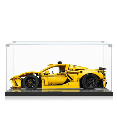 Display case for LEGO Technic™ Chevrolet Corvette Stingray 42205 - ICUANUTY