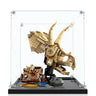 Display case for LEGO® Jurassic World™ Dinosaur Fossils: Triceratops Skull 76969 - ICUANUTY