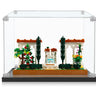 Display case for LEGO® Icons Fountain Garden 10359 - ICUANUTY