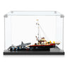Display Case for LEGO Ideas Jaws 21350 - ICUANUTY