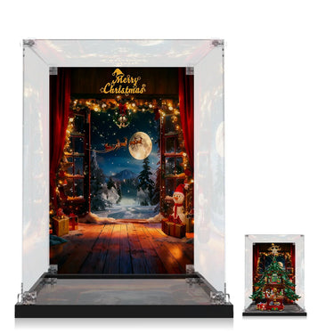 Display Case for LEGO® Family Christmas Tree 41843 - ICUANUTY