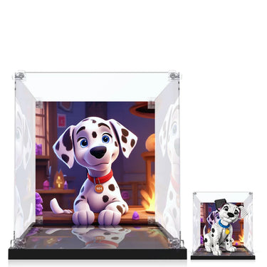 Display case for LEGO® Disney™ 101 Dalmatians Puppy 43269 - ICUANUTY