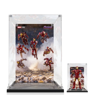 Display Case for LEGO® Marvel Iron Man Mark 3 Collectors’ Edition 76344 - ICUANUTY