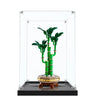 Display case for LEGO® The Botanical Collection Mini Orchid 10344 - ICUANUTY