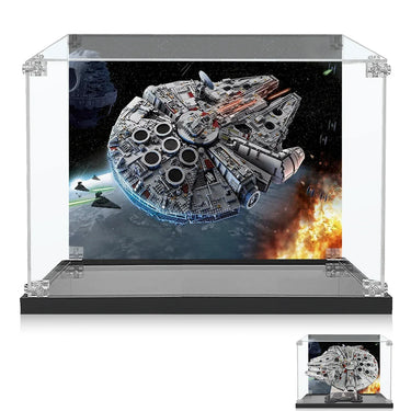 Premium Acrylic Display Case for LEGO® Star Wars™ Millennium Falcon™ (75192) - ICUANUTY