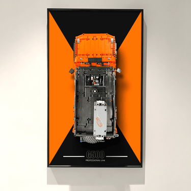 Wall Display Frame for LEGO Technic Mercedes-Benz G500 PROFESSIONAL Line 42177 - ICUANUTY