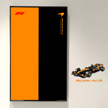 [Pre-sale] Premium Wall Display Frame Compatible with LEGO® Technic™ McLaren MCL39 F1® Car (42228)