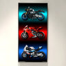 Wall display frame for LEGO Yamaha 42159 Ducati 42202 BMW 42130 /Trinity Stand frame - ICUANUTY