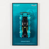 Display Frame LEGO Technic Aston Martin Valkyrie 42208 - ICUANUTY