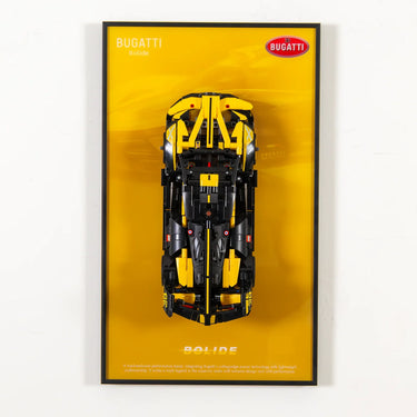 Wall Frame For LEGO Technic Supercar Collection 1:16 scale (42161, 42151, 42173, 42212, 42208) - ICUANUTY