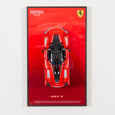 Wall Frame For LEGO Technic Ferrari FXX K 42212 - ICUANUTY