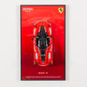 Wall Frame For LEGO Technic Ferrari FXX K 42212 - ICUANUTY