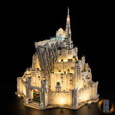 Premium lyssæt kompatibelt med LEGO Ringenes Herre™ Ringenes Herre: Minas Tirith™ 11377