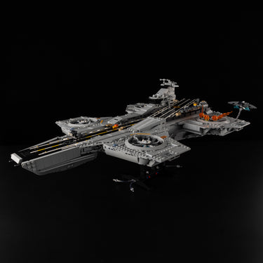 Premium Light Kit Compatible with LEGO Marvel S.H.I.E.L.D. Helicarrier 76354